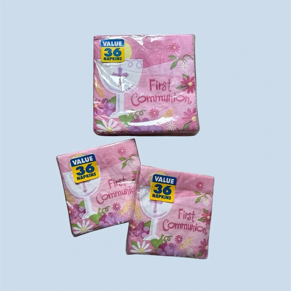 New Girl’s First Communion Party Supplies Set